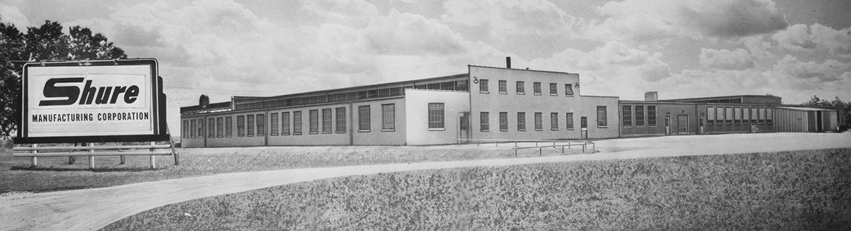 Shure Manufacturing Building from 1952